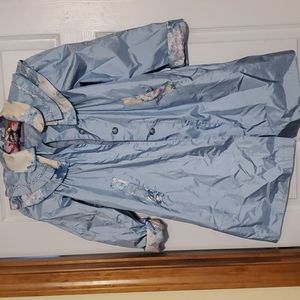 Girls spring rain coat. Size 7